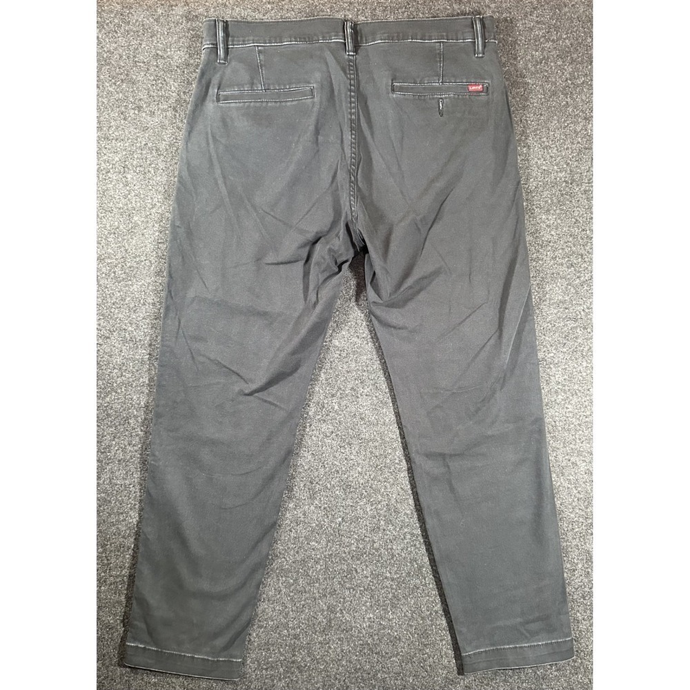 Levi's XX Chino Standard Taper Pants Men's 34X29 Black Stretch - Picture 4 of 7